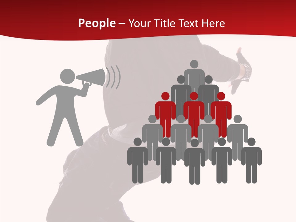 Break Dance Freestyle Jump PowerPoint Template