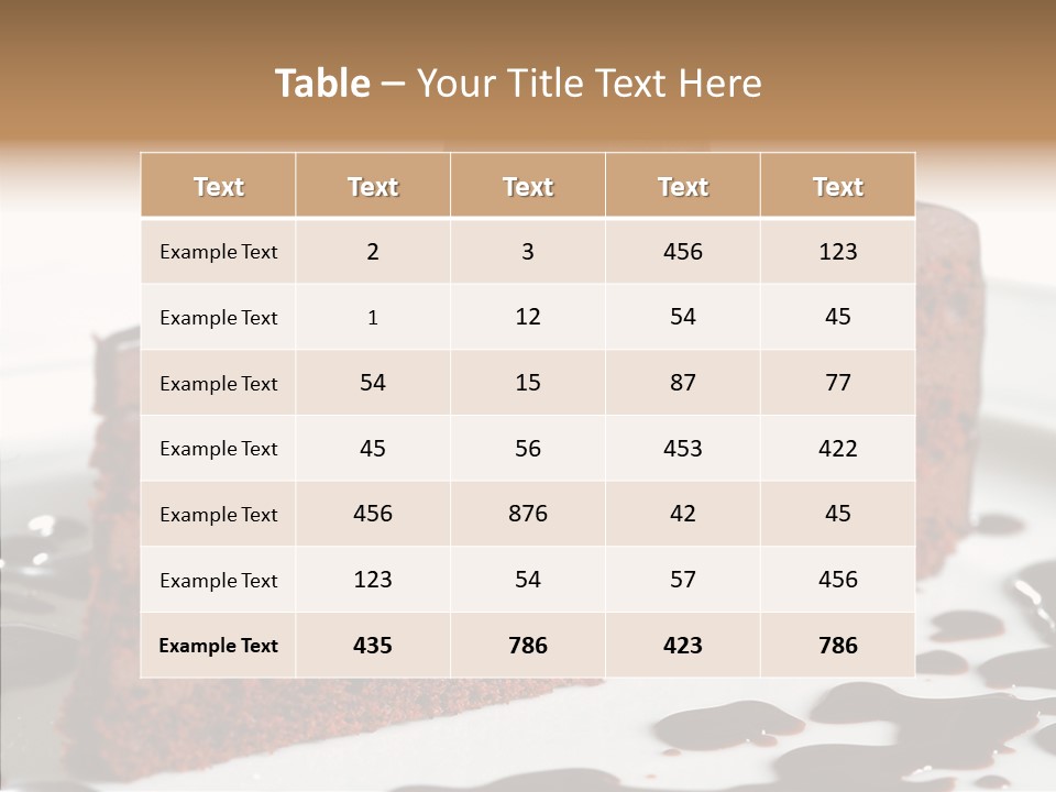 Party Pastry Sweet PowerPoint Template