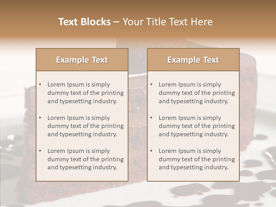 Party Pastry Sweet PowerPoint Template