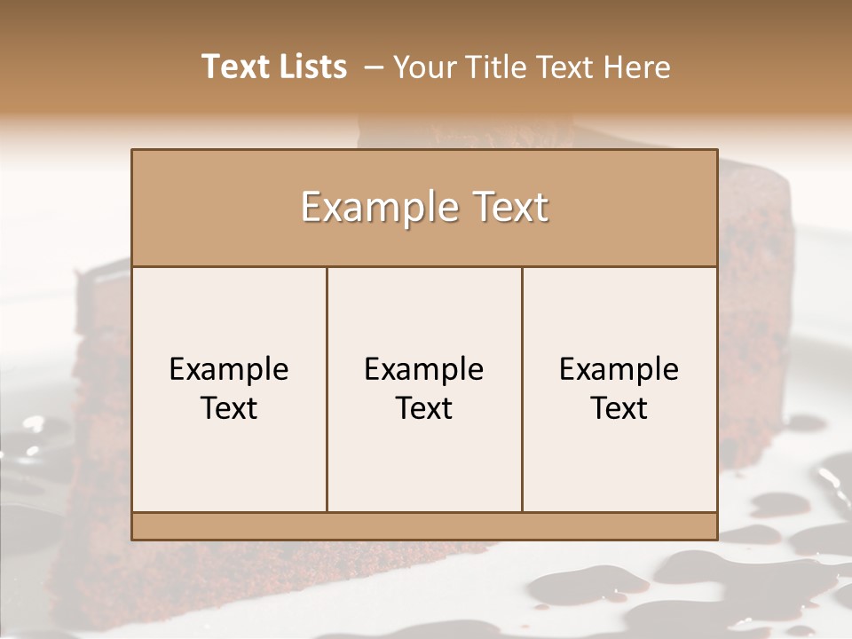Party Pastry Sweet PowerPoint Template