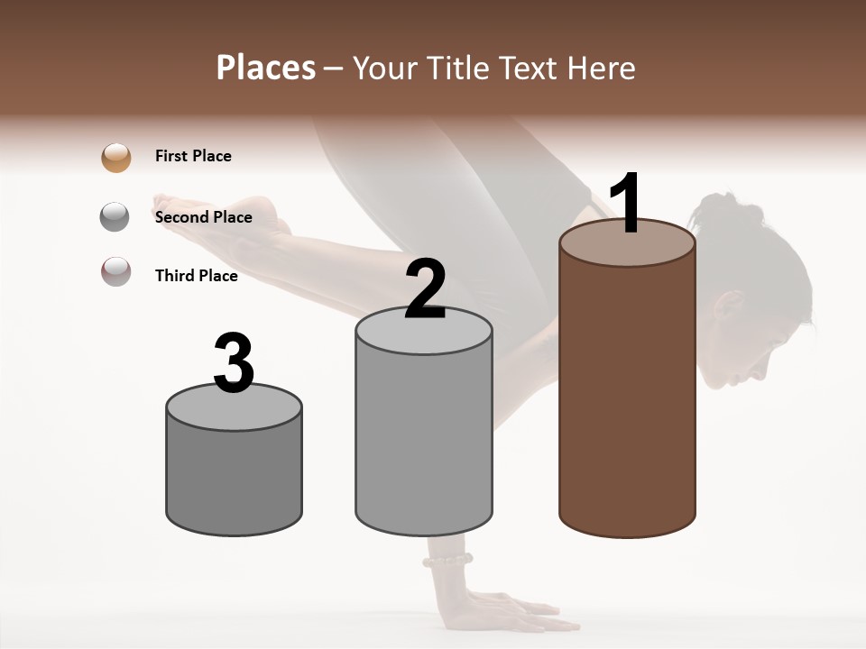 Wellbeing Stretching Serene PowerPoint Template