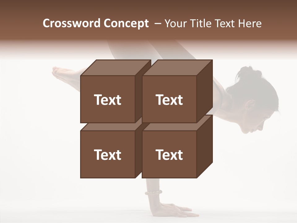 Wellbeing Stretching Serene PowerPoint Template