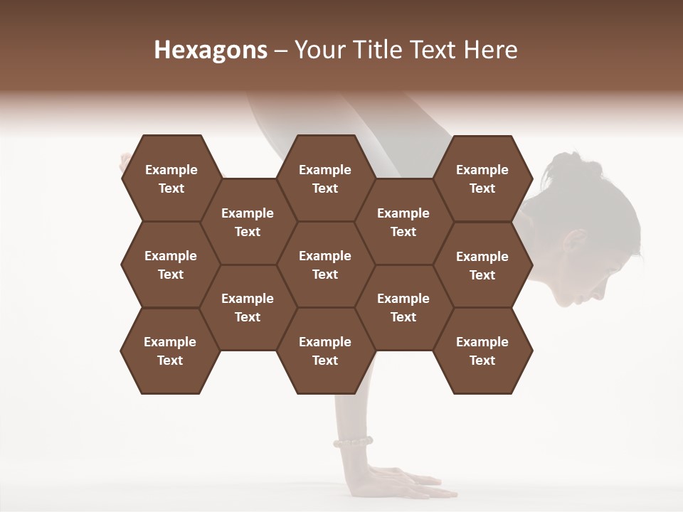 Wellbeing Stretching Serene PowerPoint Template