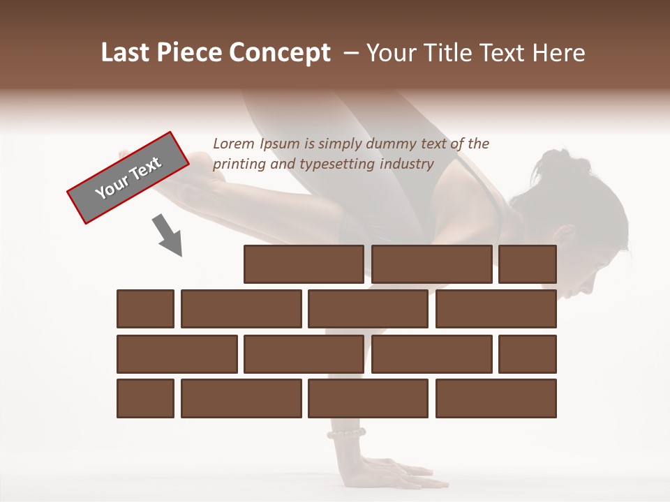 Wellbeing Stretching Serene PowerPoint Template