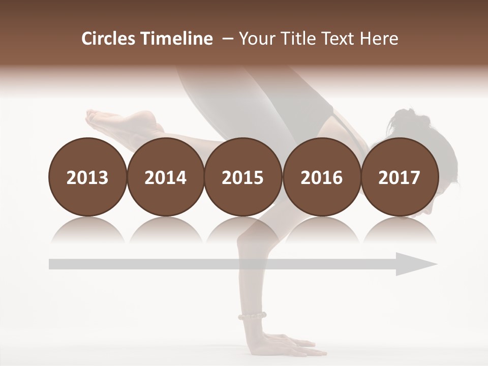 Wellbeing Stretching Serene PowerPoint Template