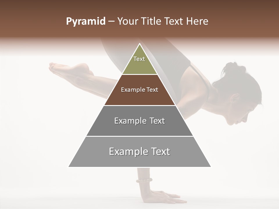 Wellbeing Stretching Serene PowerPoint Template