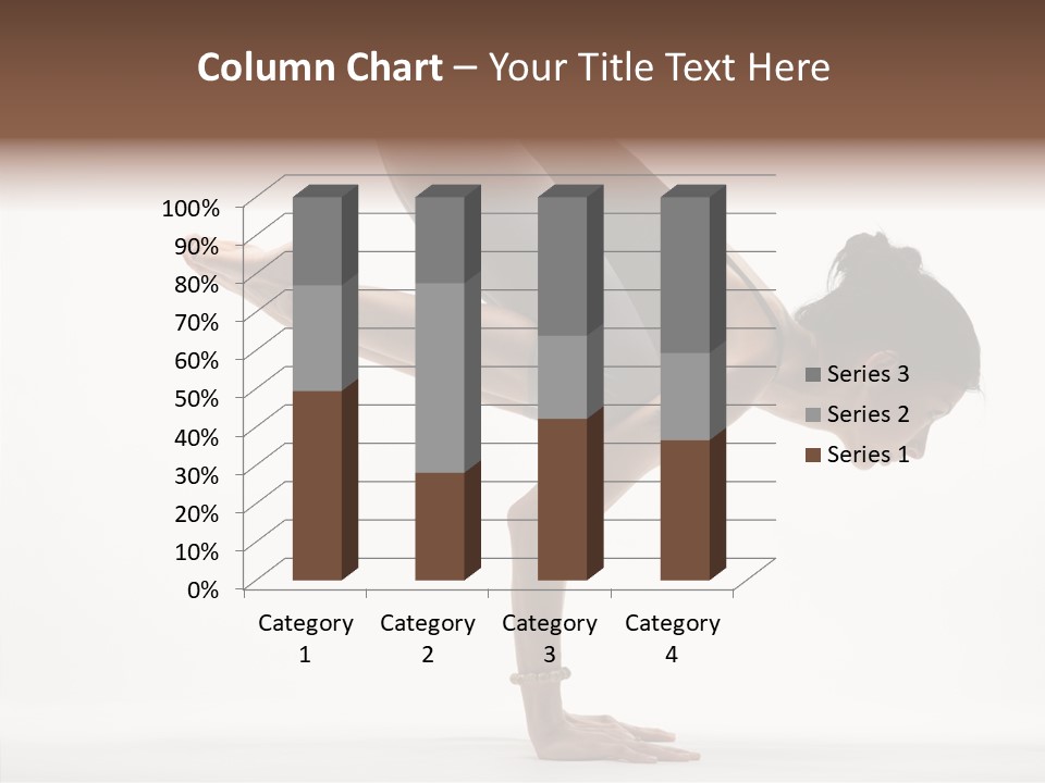 Wellbeing Stretching Serene PowerPoint Template