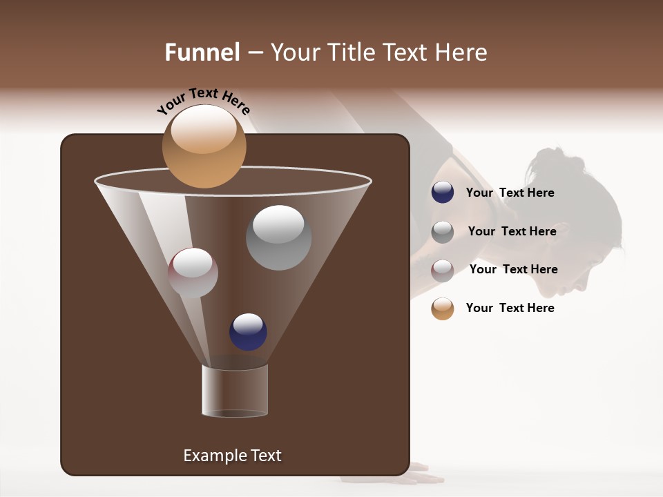 Wellbeing Stretching Serene PowerPoint Template