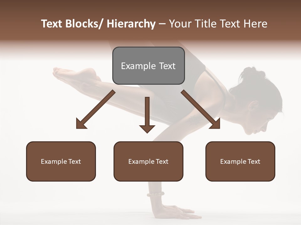 Wellbeing Stretching Serene PowerPoint Template