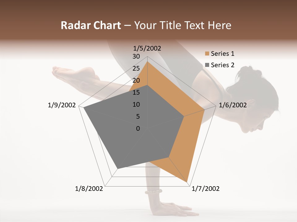 Wellbeing Stretching Serene PowerPoint Template