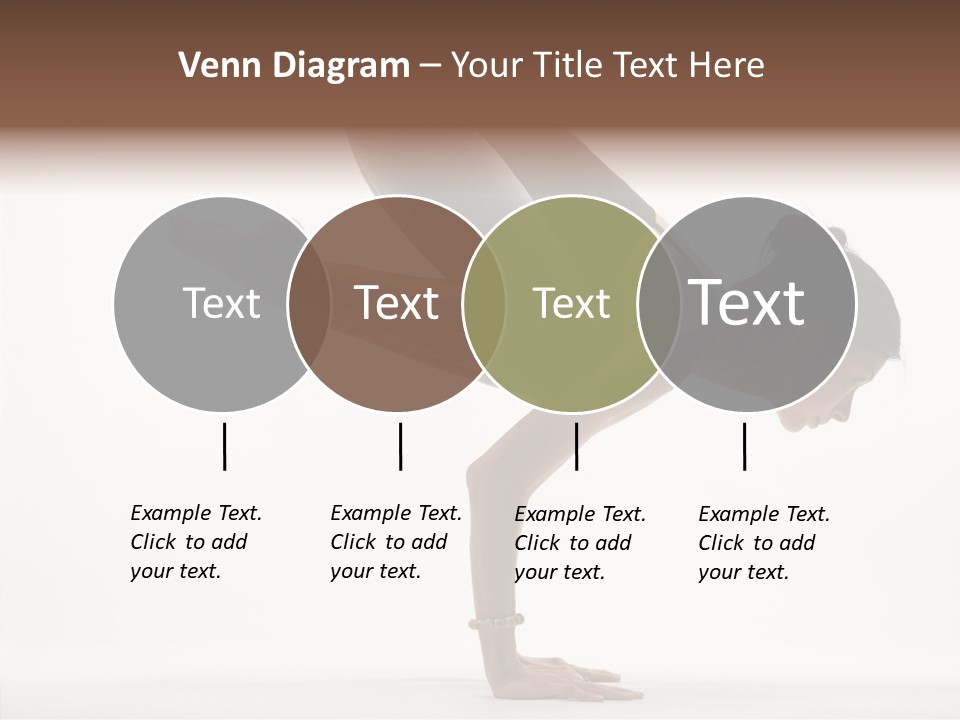 Wellbeing Stretching Serene PowerPoint Template