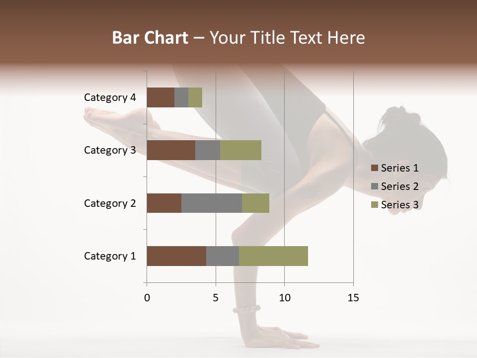 Wellbeing Stretching Serene PowerPoint Template