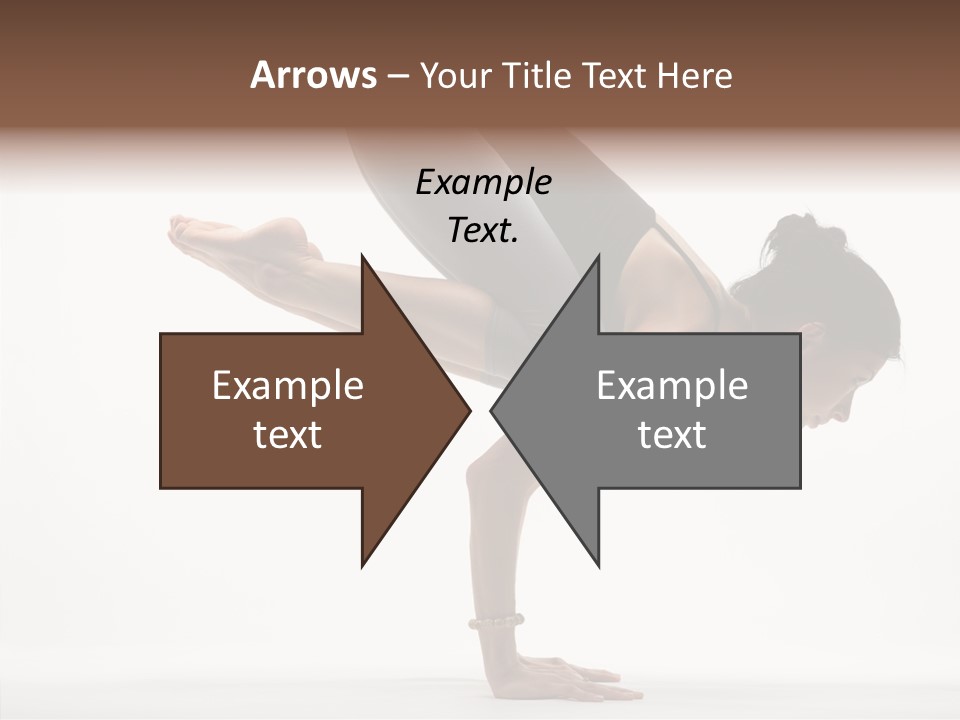 Wellbeing Stretching Serene PowerPoint Template