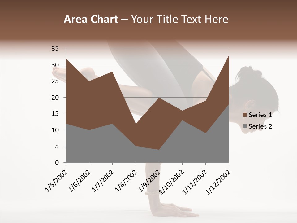Wellbeing Stretching Serene PowerPoint Template