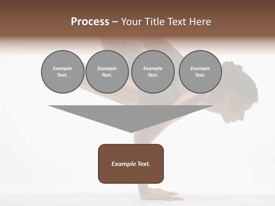 Wellbeing Stretching Serene PowerPoint Template
