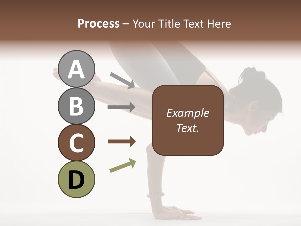 Wellbeing Stretching Serene PowerPoint Template