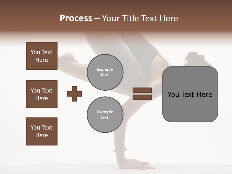 Wellbeing Stretching Serene PowerPoint Template