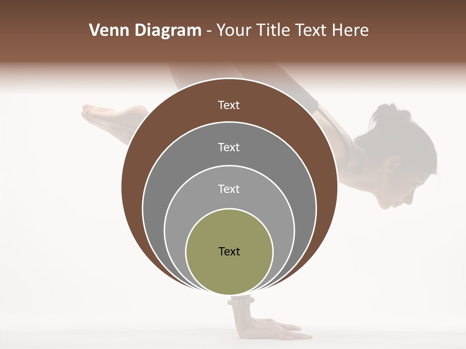 Wellbeing Stretching Serene PowerPoint Template