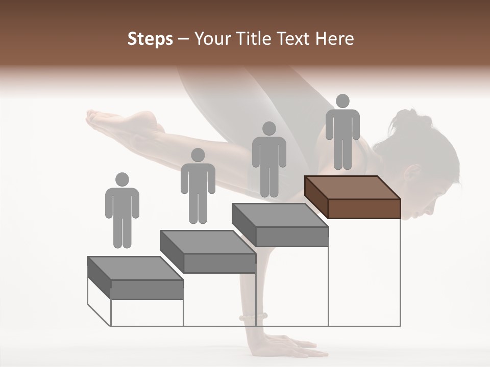 Wellbeing Stretching Serene PowerPoint Template