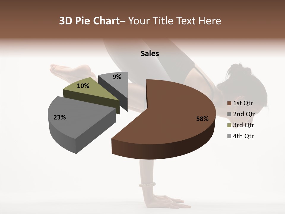 Wellbeing Stretching Serene PowerPoint Template