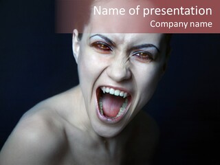 Hell Spirituality Mystery PowerPoint Template
