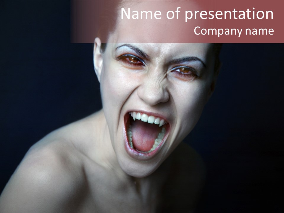 Hell Spirituality Mystery PowerPoint Template