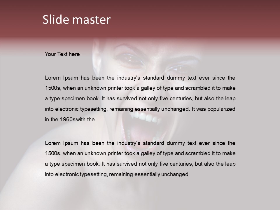 Hell Spirituality Mystery PowerPoint Template