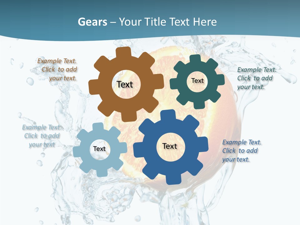 Consume Energy Health PowerPoint Template