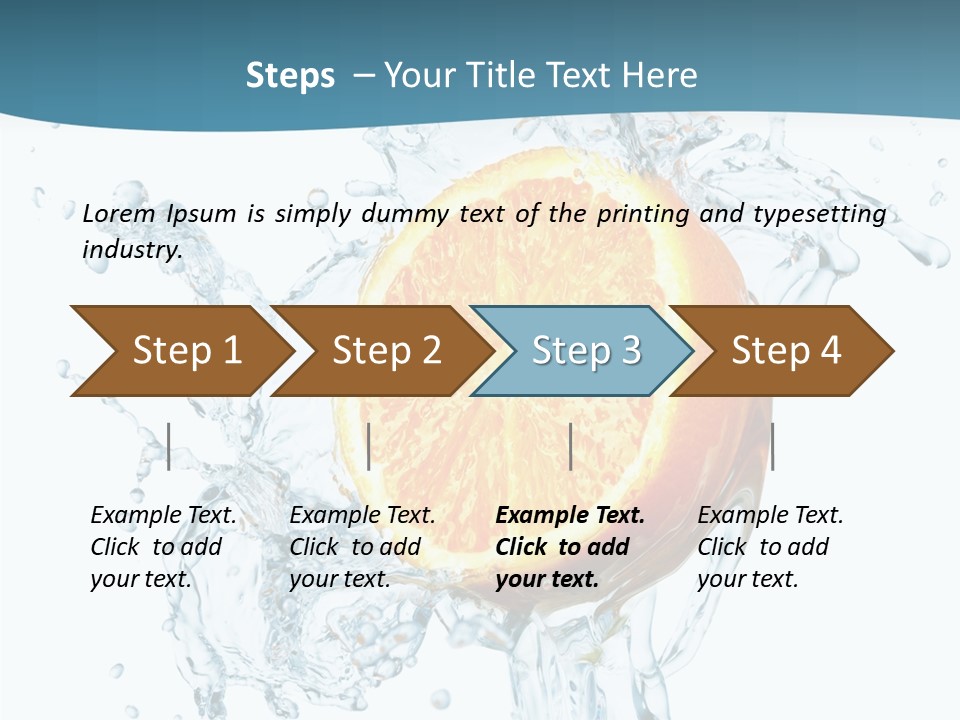 Consume Energy Health PowerPoint Template