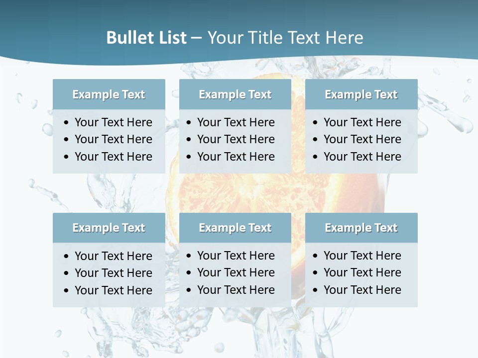 Consume Energy Health PowerPoint Template