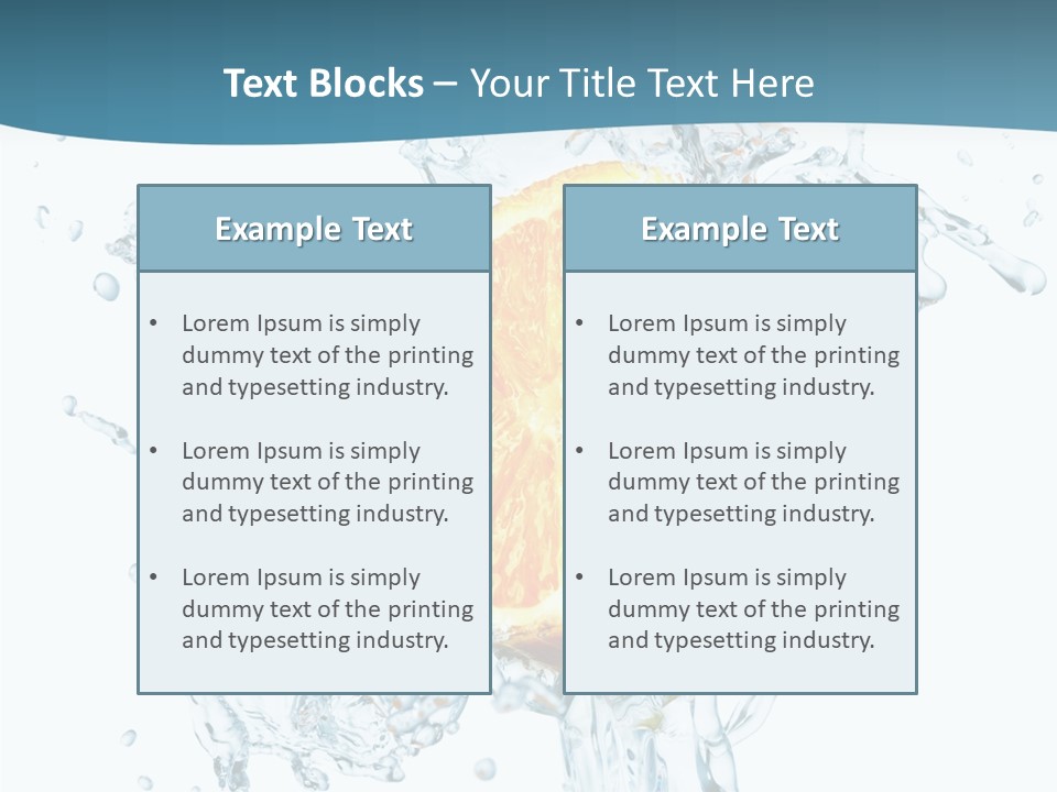 Consume Energy Health PowerPoint Template