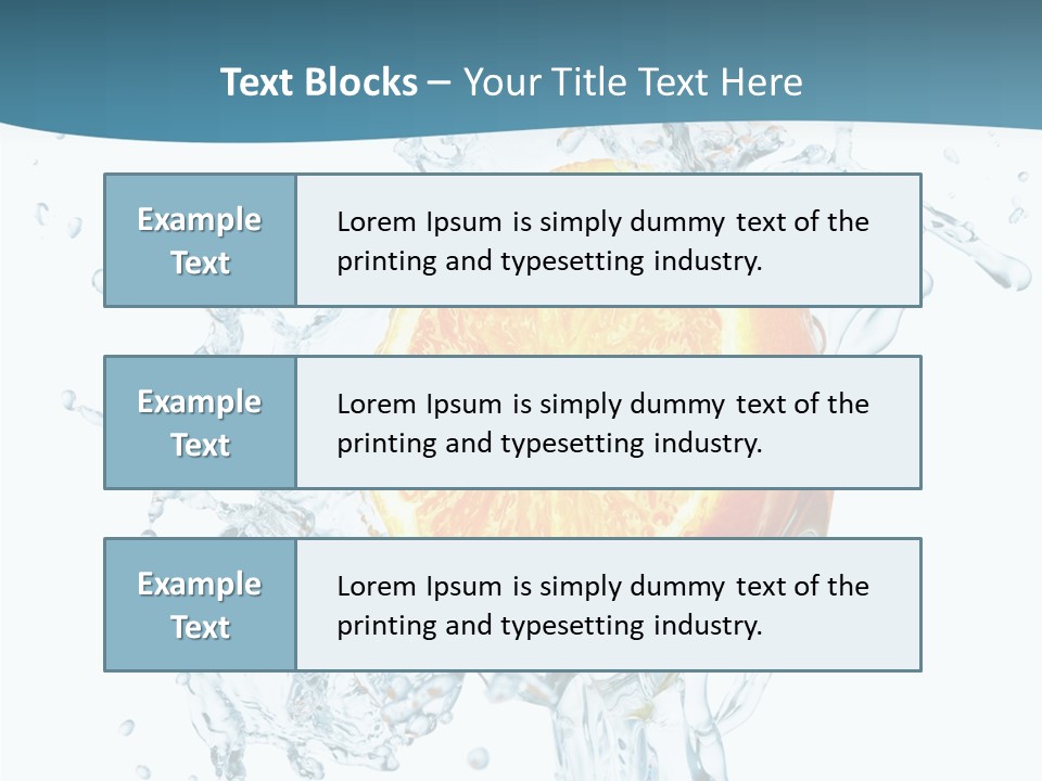 Consume Energy Health PowerPoint Template