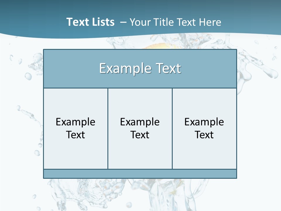 Consume Energy Health PowerPoint Template