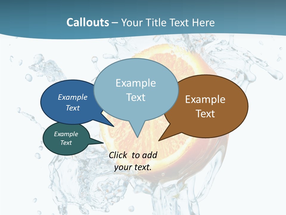 Consume Energy Health PowerPoint Template