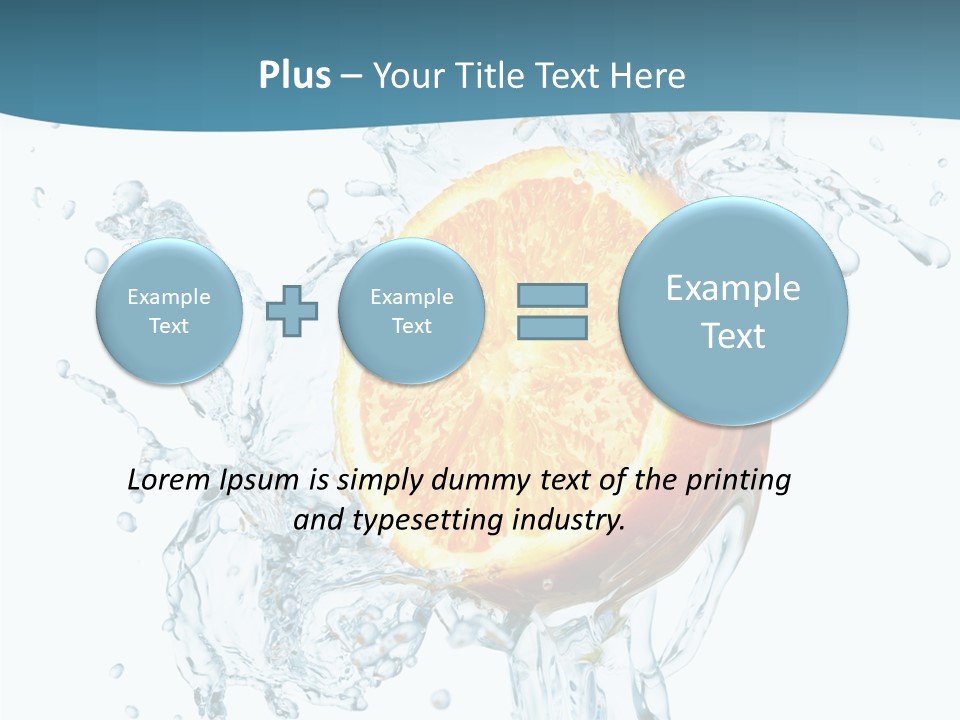 Consume Energy Health PowerPoint Template