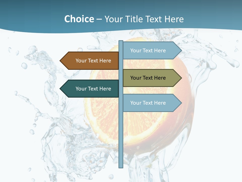 Consume Energy Health PowerPoint Template