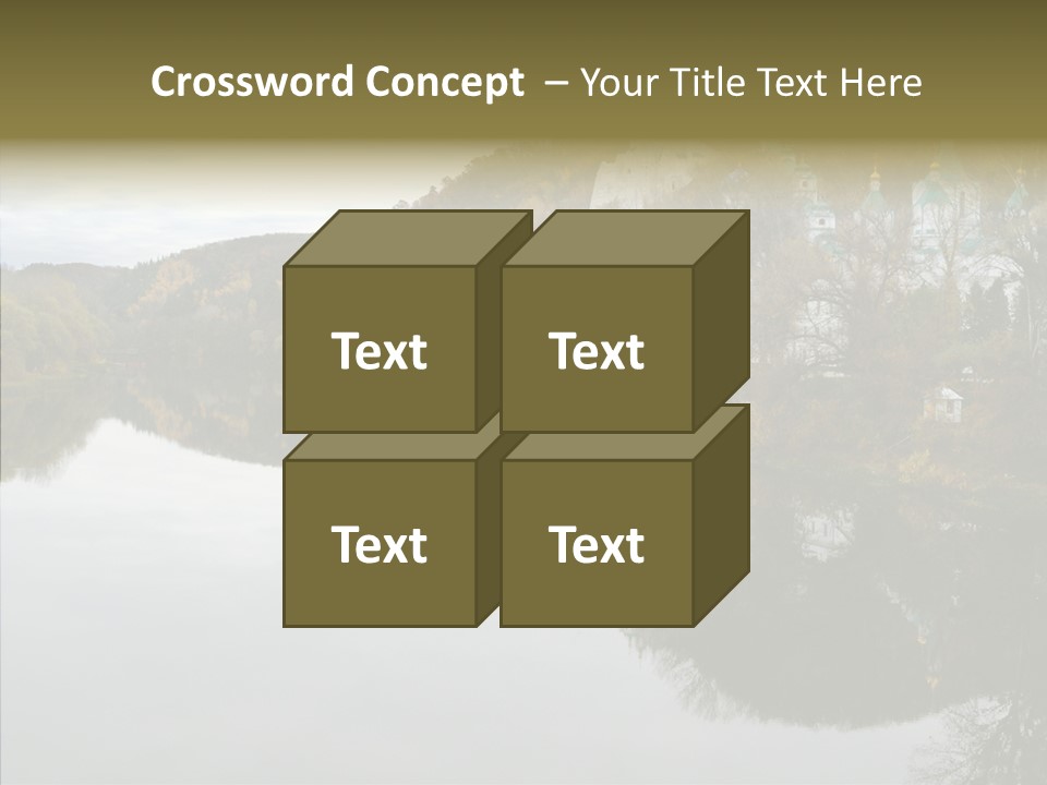 Famous Cathedral Brick PowerPoint Template