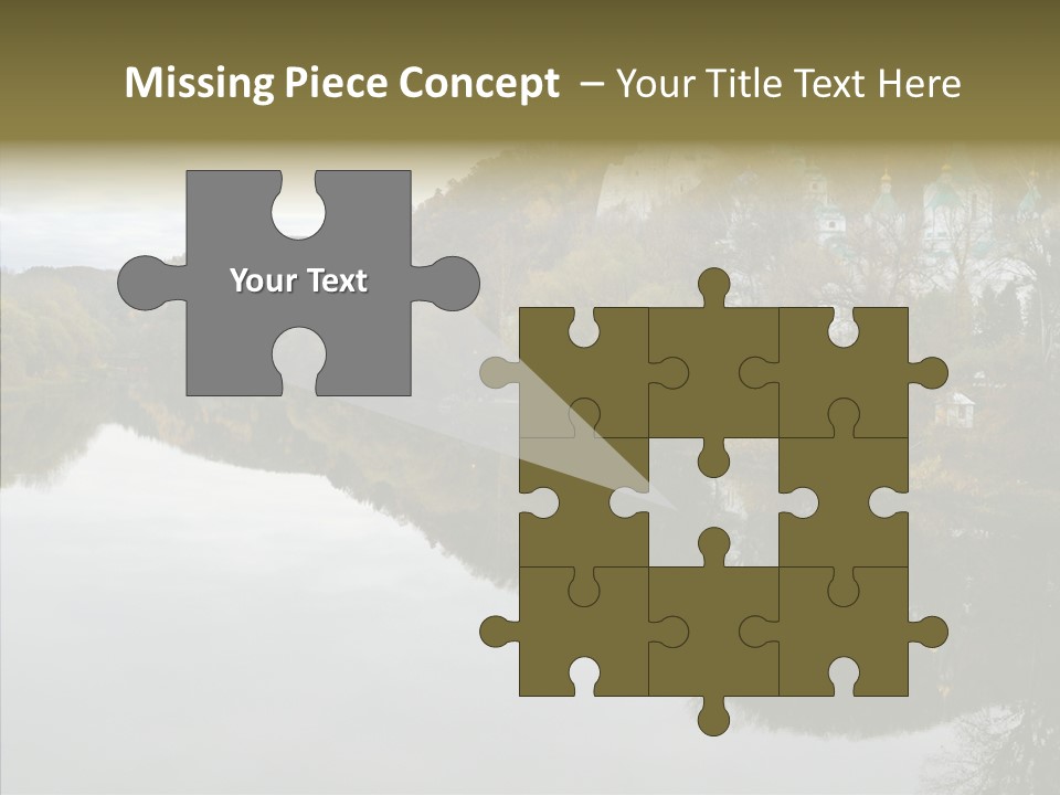 Famous Cathedral Brick PowerPoint Template