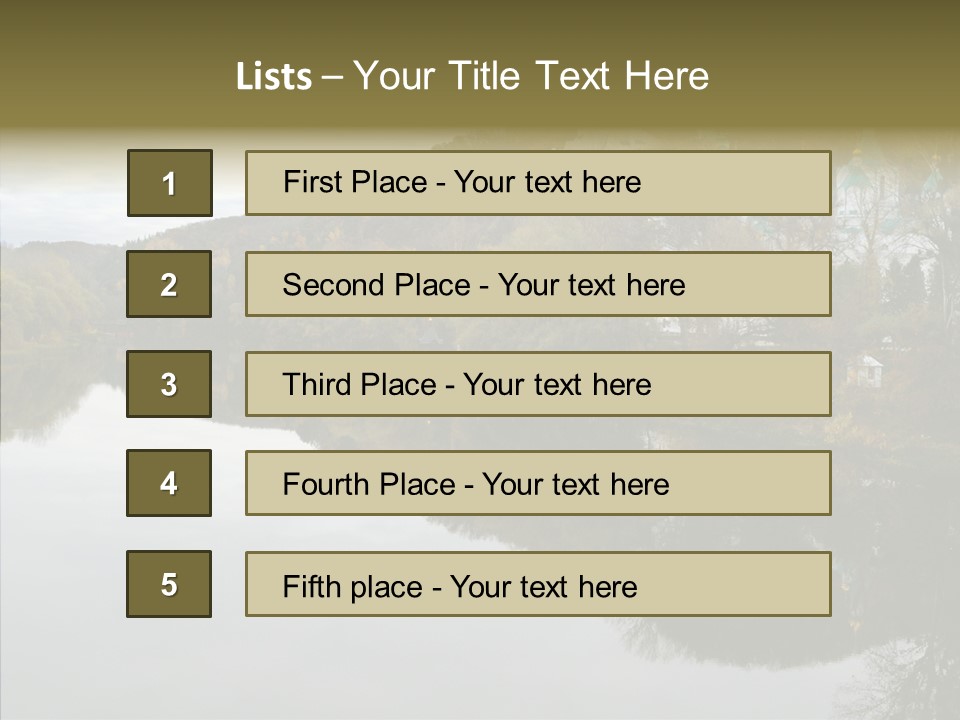 Famous Cathedral Brick PowerPoint Template