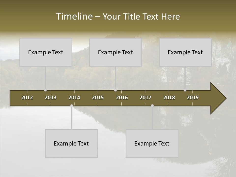 Famous Cathedral Brick PowerPoint Template