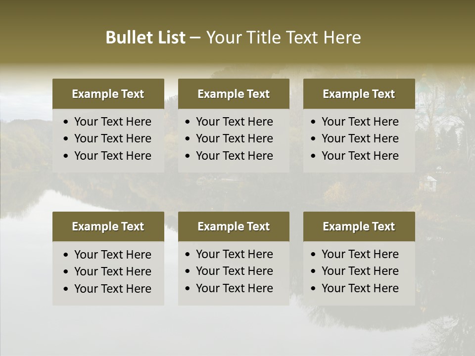 Famous Cathedral Brick PowerPoint Template