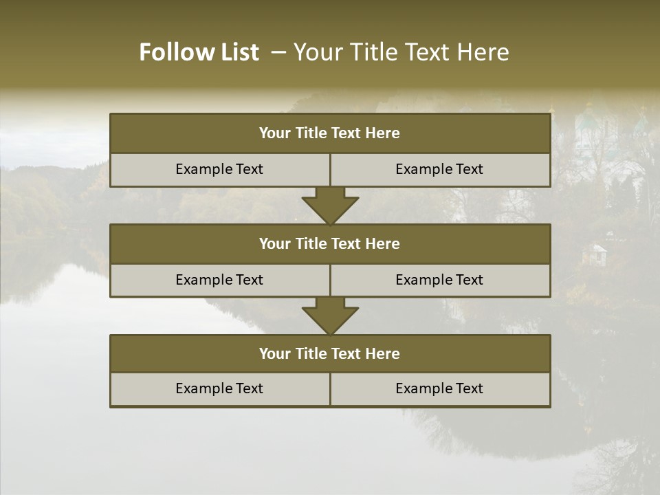 Famous Cathedral Brick PowerPoint Template