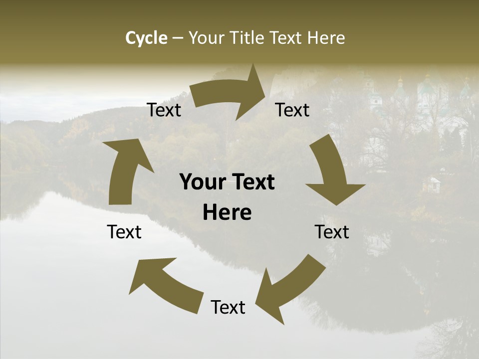 Famous Cathedral Brick PowerPoint Template