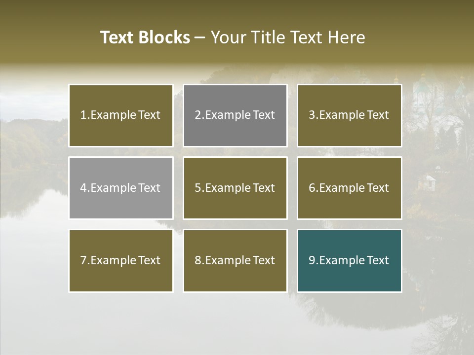 Famous Cathedral Brick PowerPoint Template