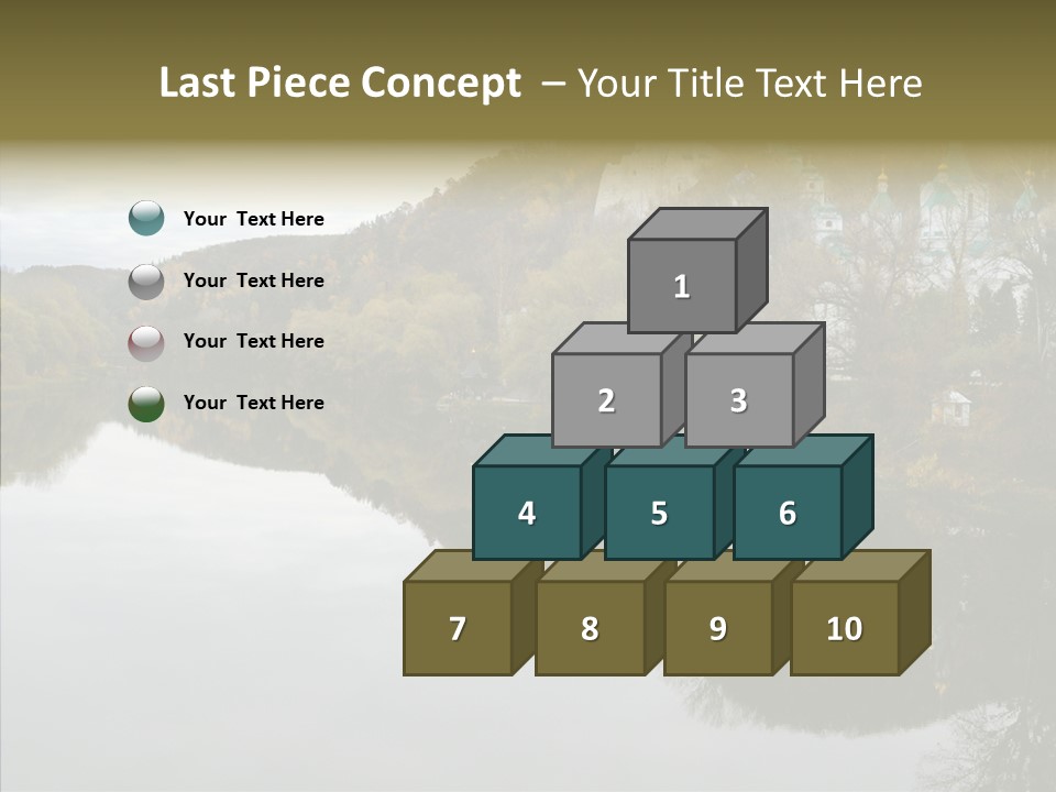 Famous Cathedral Brick PowerPoint Template