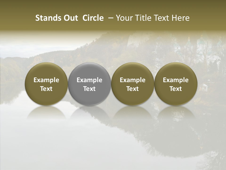 Famous Cathedral Brick PowerPoint Template