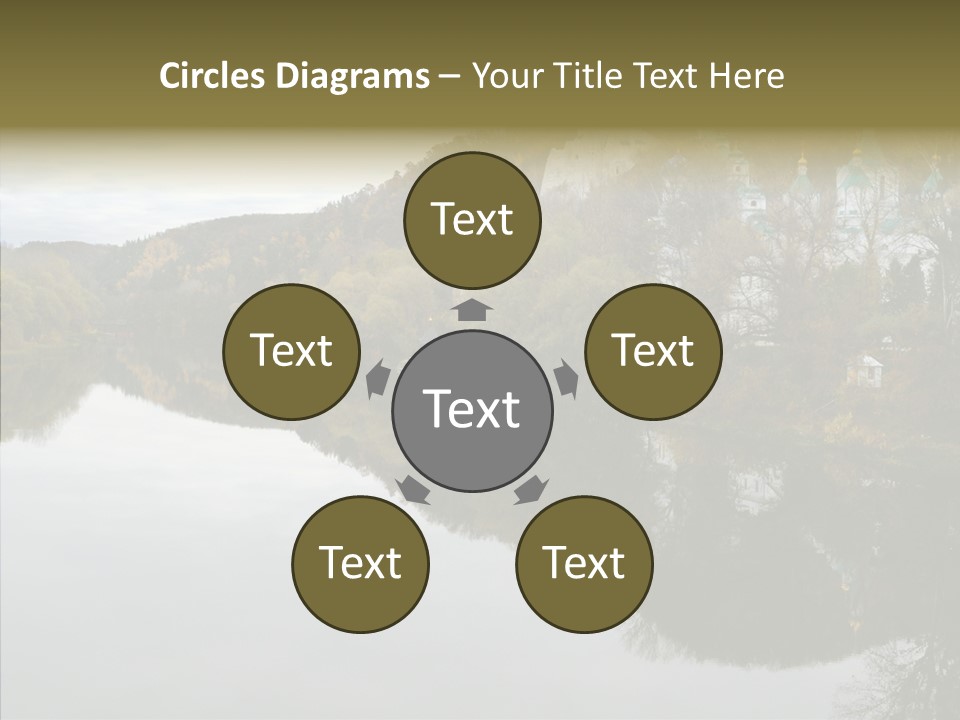 Famous Cathedral Brick PowerPoint Template