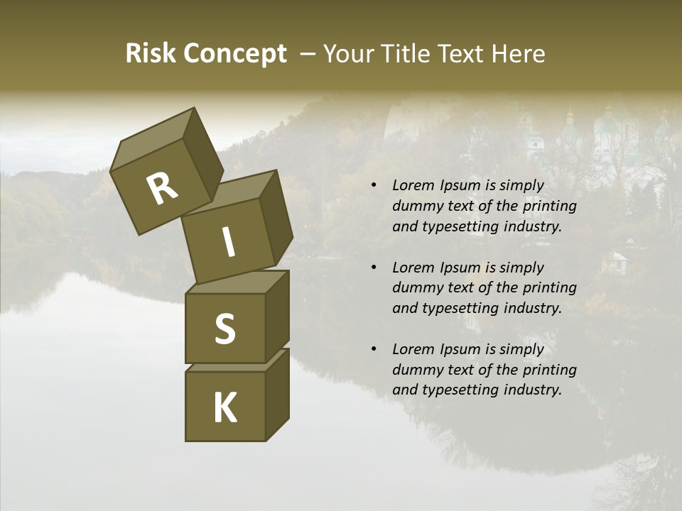 Famous Cathedral Brick PowerPoint Template