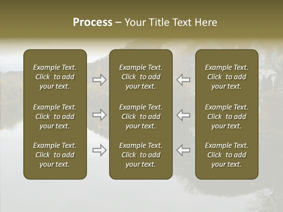 Famous Cathedral Brick PowerPoint Template
