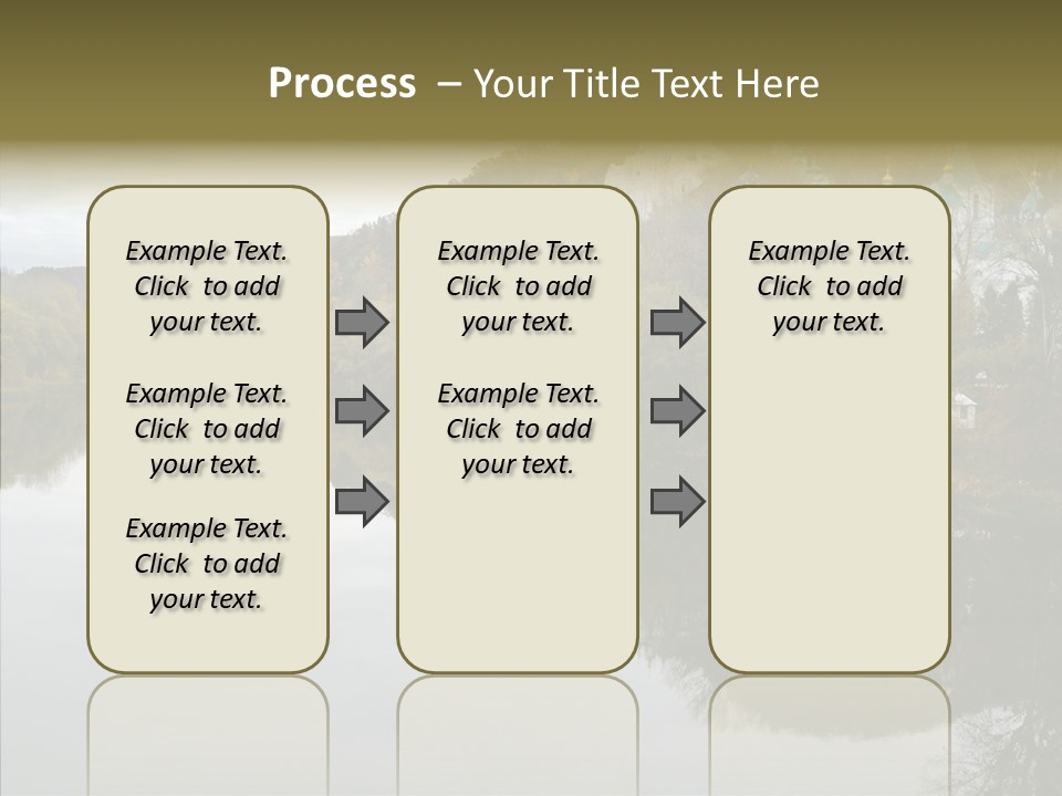 Famous Cathedral Brick PowerPoint Template